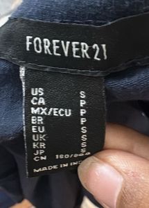 y2k Navy Blue Graphic fitted Crop Top