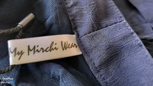 Navy Blue Embellished Jumpsuit