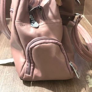 Stylish Rose Pink Shoulder Bag