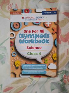 Oswaal Books One For All Olympiads Science Class 4