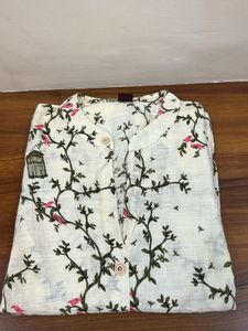 Bird Print Kurta