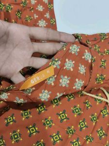 Gerua Printed Kurti