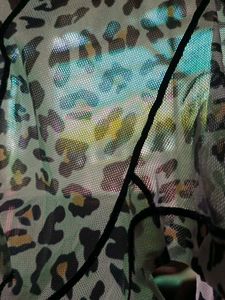 Leopard Print mesh transparent Briefs