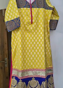 Heavy Banarasi kurti