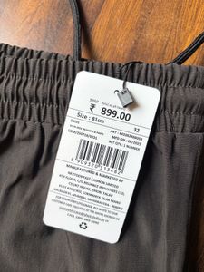 Gray Casual Pants
