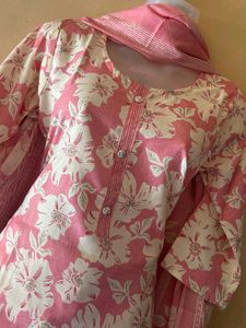 Floral Print Kurta Set