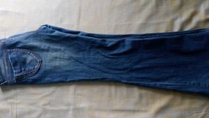 Women's low waist Blue bootcut denim Jeans