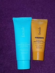 Foxtale Hydrating Cleanser & Sunscreen