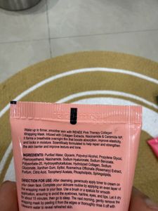Renee Pink Therapy Collagen Night Mask