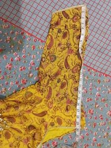 Yellow Paisley Print Blouse
