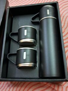 Portable Thermos and Mug Set