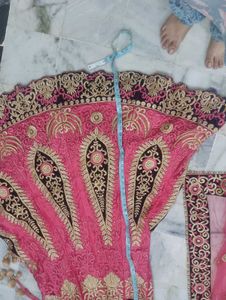 My bridal lahanga ..  which is use only two times.