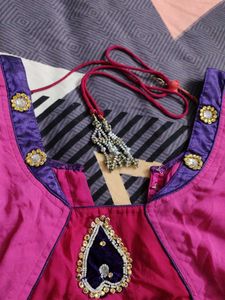 Elegant Pink Saree