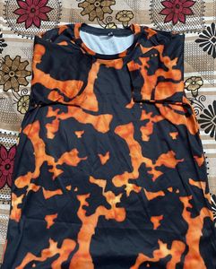 Patterned Short Sleeve T-Shirt