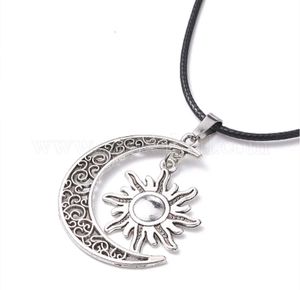 Sun and Moon Pendant Necklace