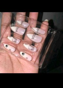 Savana Cute Cat &amp; Paw Press-On Nails Set of 10