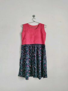 Floral Print Short Dress
