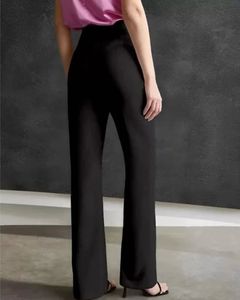 Elegant Black Wide-Leg Trousers
