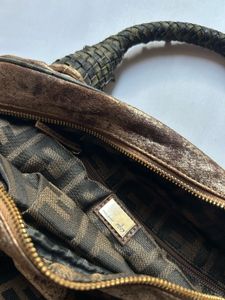 65ooRs - Fendi Zucca Monogram Handbag