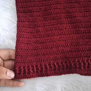 ✨ Handmade Crochet Puff Sleeve Crop Top