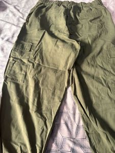 Olive Green Cargo Pants