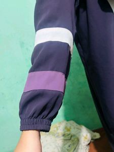 Elegant Striped Abaya