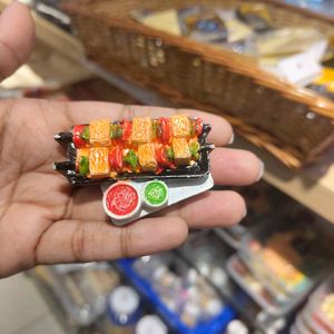 DISCOUNT: Tikka Skewer Ceramic Fridge Magnet