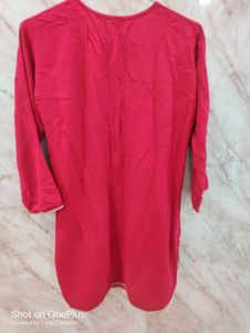Red Kurta with Gold Embellishments...✨✨✨