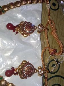 2 setsTraditional Indian Necklace and Earring Se