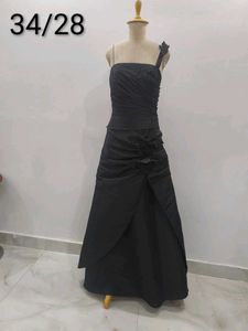 Elegant Black Ethnic Gown