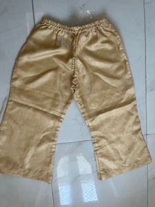 Golden Silk Palazzos