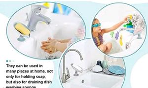 Soap Dish Holder with Draining