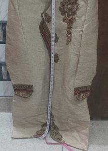 Elegant Embroidered Sherwani Set
