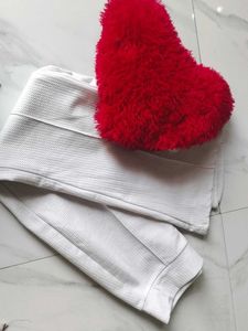 White Flare Pants