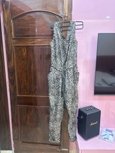 Leopard Print Jumpsuit