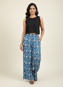 Stylish Sleeveless Jumpsuit with Wide Legs