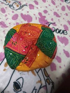 Bandhani Print Rajasthani cap
