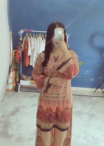 Bohemian Print Kurta crd_set 2 pic's