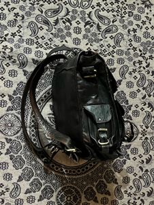 Vintage Original Leather Backpack.