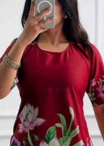 Maroon Trendy Kurti for women