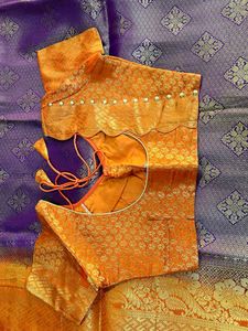 Ready to wear Saree with plates blouse
