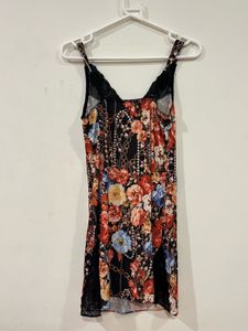 Floral Lace Camisole Dress