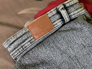 Acid Wash Denim Jeans