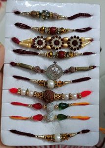 assorted different rakhis