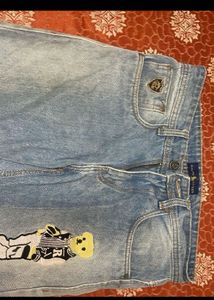 RALPH LAUREN WIDE LEG JEANS