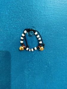 Boho Beaded nazar battu for baby with Bells