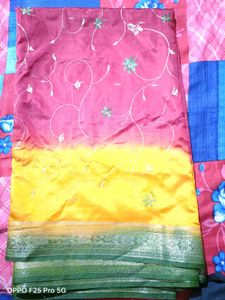 Beautiful Maroon Saree