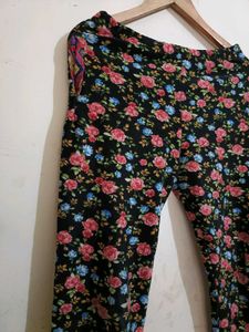 Floral Print Leggings