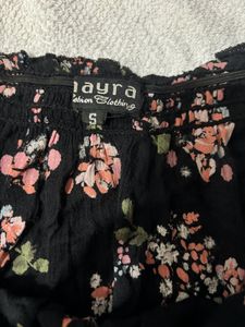 2 In 1 Branded Crop Top