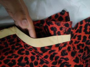 Leopard Print Dungaree